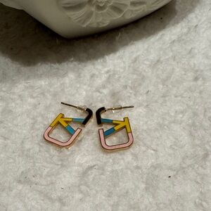 Colorful Geometric Earrings
